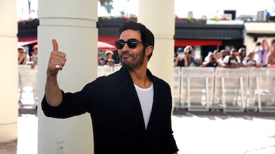 French-Algerian actor Tahar Rahim arrives at a reception for jury members at the Martinez Hotel ahead of the 74th annual Cannes Film Festival on July 5. EPA