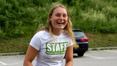 Louisa Vesterager Jespersen, pictured, and Maren Ueland from Norway were found dead early on Monday. Reuters