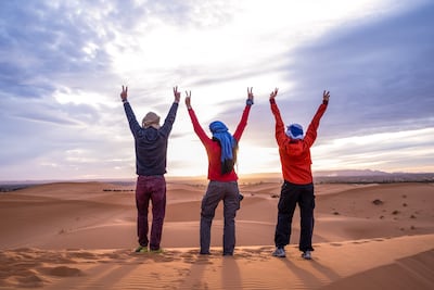 Be open to the unique cultural experiences available in the UAE. Getty Images