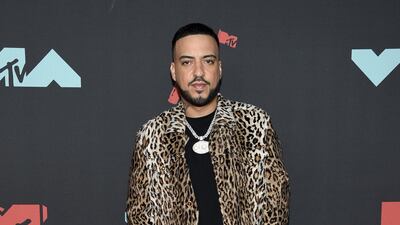 French Montana arrives at the MTV Video Music Awards on Monday, August 26. AP