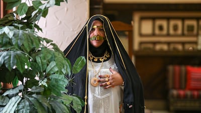 Nadia Al Shamsi says the women at the centre will teach the crafting methods to the next generation. Khushnum Bhandari / The National