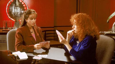 Beaches is another clssic film that shows the beauty and strength of female friendship. Starring Barbara Hershey, left, and Bette Midler, the film also produced Wind Beneath My Wings which went on to have major Grammy success. Courtesy Touchstone Productions