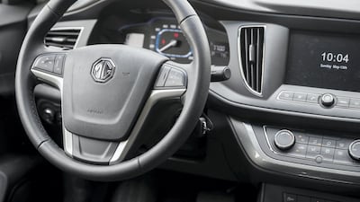 The interior of the 360 is comparatively basic. Antonie Robertson / The National