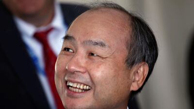 Masayoshi Son, the chief executive of Softbank. The company's Vision Fund, the world’s largest private equity fund, has made many investments in US technology firms. Photo: Reuters