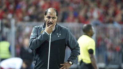 Esperance manager Mouine Chaabani was impressed with Al Ain's spirit as they fought back from being three goals down to beat Team Wellington. Khaled Desouki / AFP
