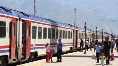 Erzurum station in provincial Turkey. Stephen Starr