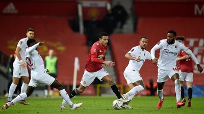 Mason Greenwood, 5 - Disappointing in the first half where he was barely involved. Came off after 68 minutes. Needs to find his mojo and form again. EPA