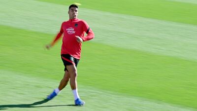 Atletico forward Luis Suarez. AFP