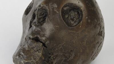 Pablo Picasso Death's Head Paris, 1943 Bronze and copper 25 × 21 × 31 cm Musée National Picasso-Paris Dation Pablo Picasso, 1979 courtesy of Picasso-Giacometti exhibition