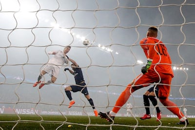 Cristiano Ronaldo's Real Madrid prove they are still the team to beat. Christophe Ena / AP Photo
