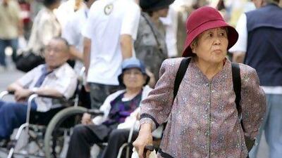 The Japanese population has stopped replacing itself and the nation is forecast to have a population drop of 38 million by 2055. Yuriko Nakao / Reuters