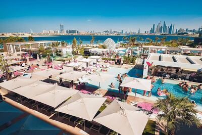 Pool-party brunch at Wet Deck