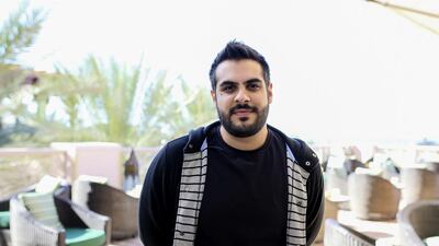 Majid Al Ansari, director of Zinzana, will have his film globally distributed by online streaming service Netflix. Sarah Dea / The National