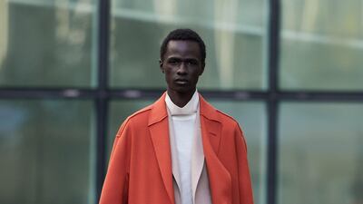 For autumn / winter 2021, Ermenegildo Zegna delivered soft, almost-slouchy tailoring. Courtesy Ermenegildo Zegna