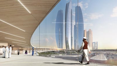 Provided photo of a Hyperloop station. Courtesy Hyperloop One