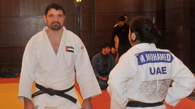 UAE head coach Victor Scvortov has big plans for the national team over the next few years. Photo: UAE Wrestling & Judo Federation (UAEWJF)