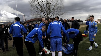 The 17,000 tickets available for the game against Haiti were sold out within seven hours of going on sale. Armend Nimani / AFP