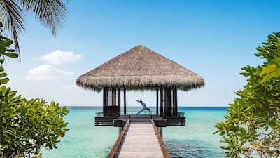 The sea-facing spa is an idyllic spot to unwind.