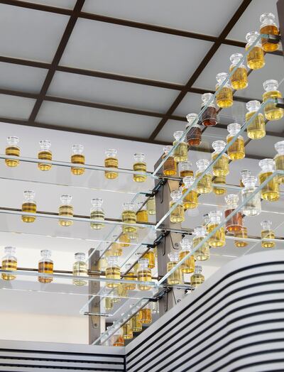 Inside Louis Vuitton's perfumery. Courtesy Louis Vuitton