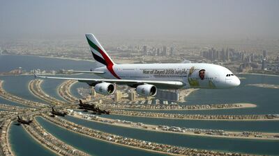 UAE carriers join hands to celebrate the UAE’s 47th National Day and the Year of Zayed. Emirates