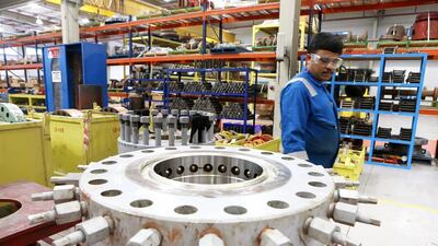 Weir Group has a smaller facility in Jafza and the expansion plant will be located in the new Jafza south area. Pawan Singh / The National