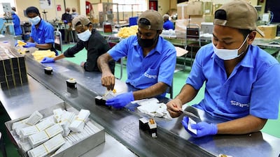 Today, the company produces 120 products across eight different categories and manufactures about 3.5 million bottles of perfumes, oils, lotions and bakhoor boxes, each month.