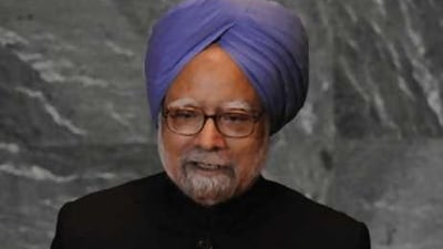 Manmohan Singh, the Indian leader, says "India will be liberated from the constraints of technology denial of 34 years."