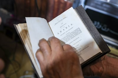Andrew Crichton’s History of Arabia covers the region’s geography, history and literature. Victor Besa / The National