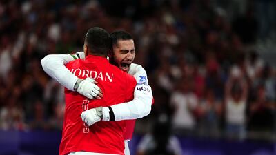 Jordan's Zaid Kareem following his semi-final win over Great Britain's Bradly Sinden. PA