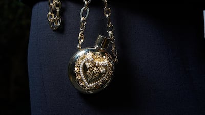An accessory from Dolce & Gabbana's latest Alta Moda collection. Courtesy Dolce & Gabbana