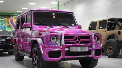 Pink Camouflage G63 by #FoilX. Courtesy FoilX