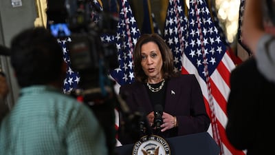 US Vice President Kamala Harris said she pressed Israeli Prime Minister Benjamin Netanyahu to accept a ceasefire during his visit to Washington. Bloomberg