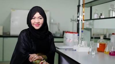 2009 New Hero Mary Jane Alvero-Al Mahdi, CEO of Geoscience Testing Laboratory, wants to influence others by being a role model. Sarah Dea / The National