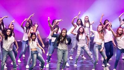 The Sharmila Dance Extravaganza show at the Dubai Community Theatre & Arts Centre. Reem Mohammed / The National