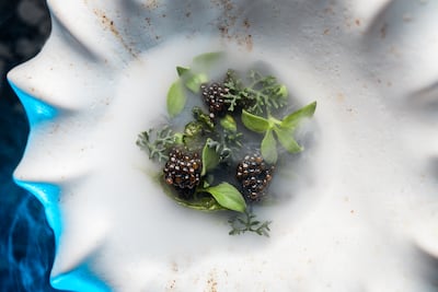 Kokotxas with Kristal caviar. Photo: Ossiano
