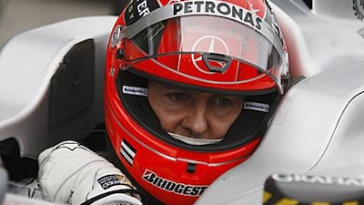 Michael Schumacher finished seventh in qualifying for today's Grand Prix.