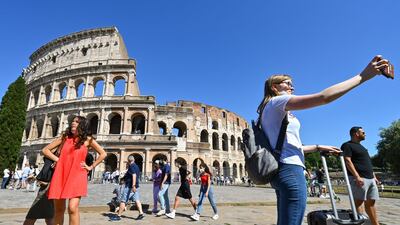 9. Visit Rome's Colosseum, in Italy. AFP