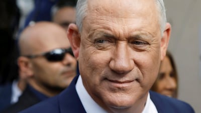Benny Gantz, leader of Israel's Blue and White party, will be asked to form a government after an inconclusive election on March 2, 2020. Reuters