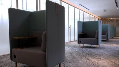 Another work station inside Cloud Spaces.