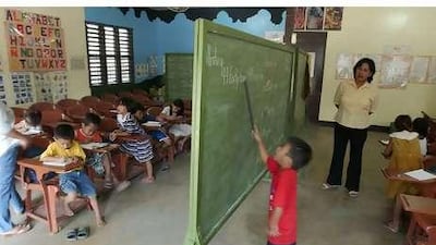 An elementary school in Payatas. David Greedy / Getty Images