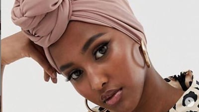 London model Asha Mohamud in the Asos x Verona Collection campaign