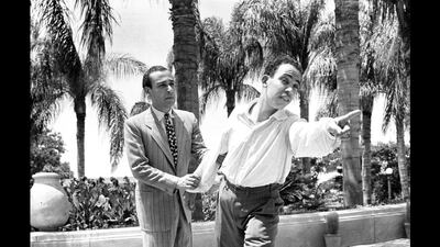 Dreams of Love (1945) | Actors in Image: Mohamed Amin, Ismail Yasin