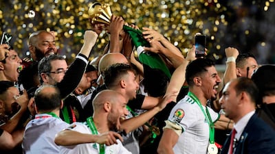 It proved to be a night of celebration for Algeria in Cairo. AFP