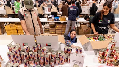 The collections have been supported by volunteers from across the UAE, as well as public and private institutions.