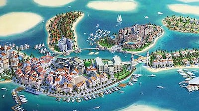 The Heart of Europe islands will capture the essence of the continent, including its weather according to the developer. Courtesy Kleindienst Group