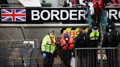 Border Force picked up each of the four men in operations over two years. Reuters