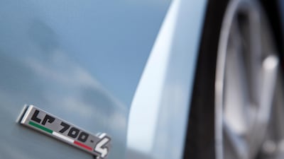 Lamborghini's Aventador Roadster. Photo courtesy Lamborghini