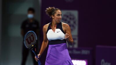 Madison Keys defeated Belinda Bencic at the Qatar Open in her first match since last September at the French Open. Getty Images
