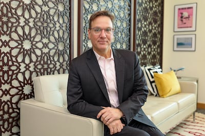 Rob Salomon, dean of Stern at NYUAD. Chris Whiteoak / The National
