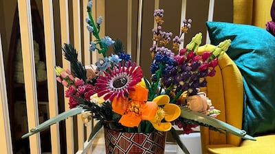 Even the accessories are Lego-built